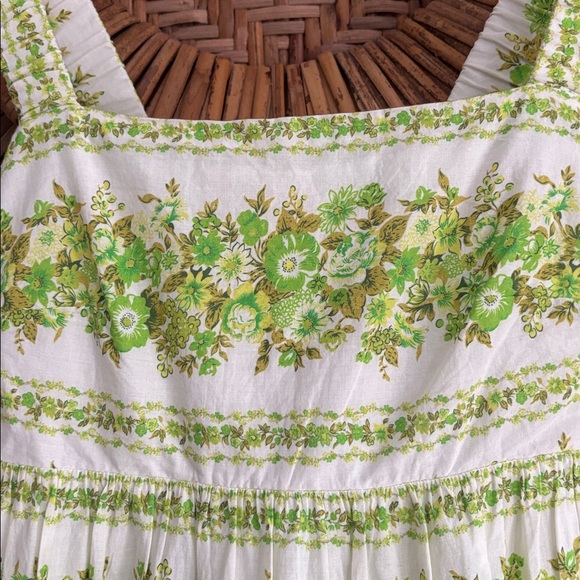 Alemais green minidress size 6 - Picture 6 of 7